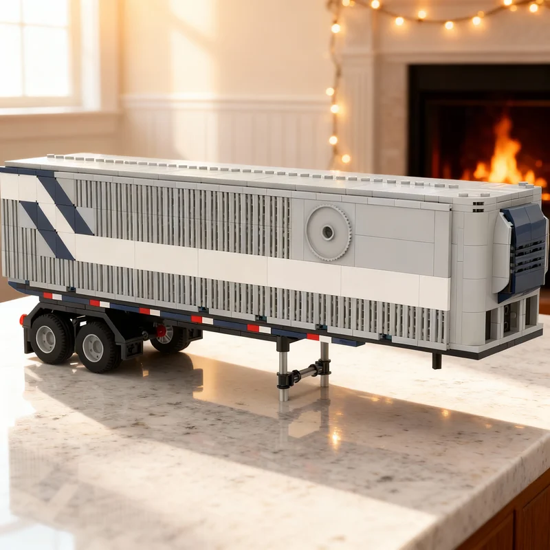 

Набор строительных блоков MOC «Городской прицеп Оптимуса» (905 деталей), архитектурная модель, развивающая творческая идея, обучающая игрушка, рождественский подарок