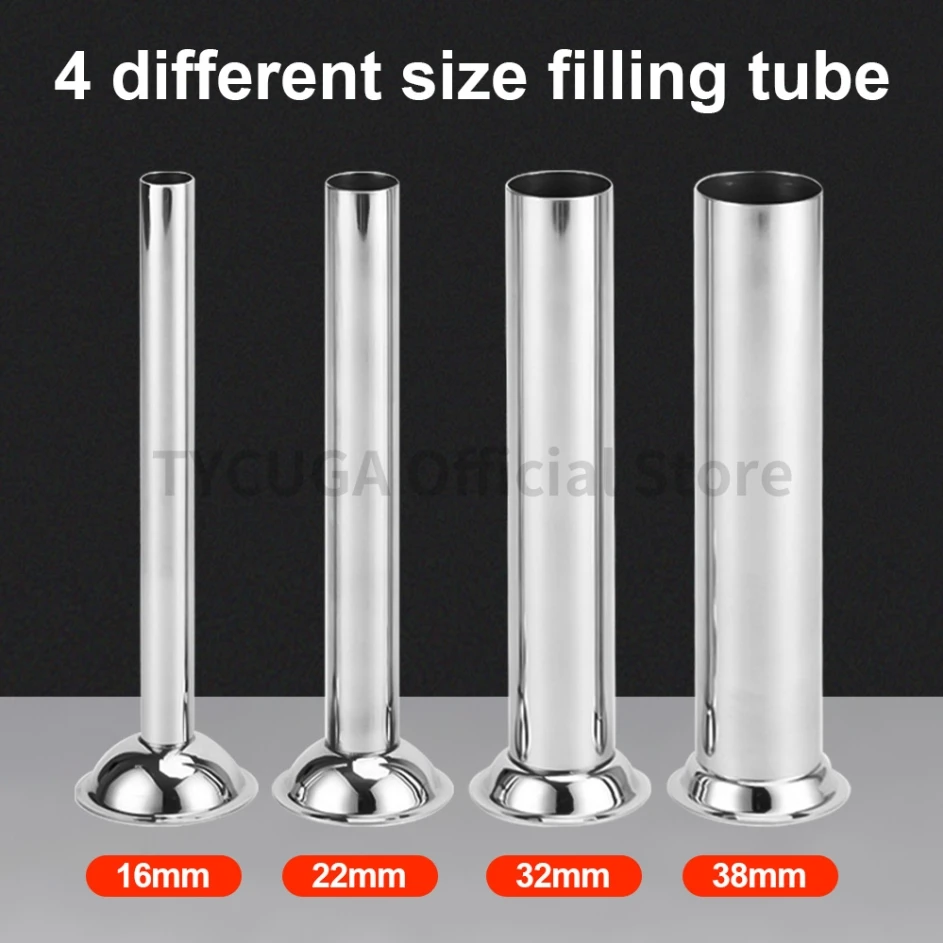 Sausage Stuffer Food Processors 3/5/7/10L Stainless Steel Vertical for Stuffer Filler Manual Home Make Sausage Filling Machine