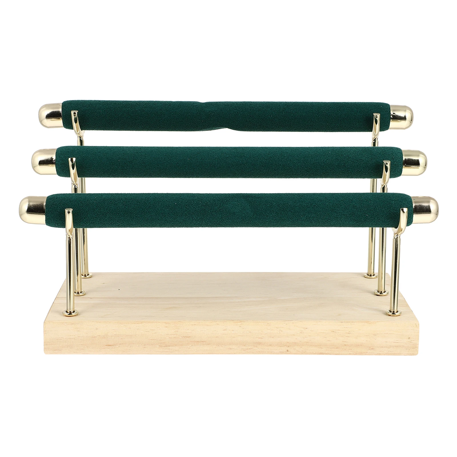 

Wooden Ring Rack Jewelry Display St Holder Rings Storage ganizer Home Decor Elegant Simple Style Necklace Accessories