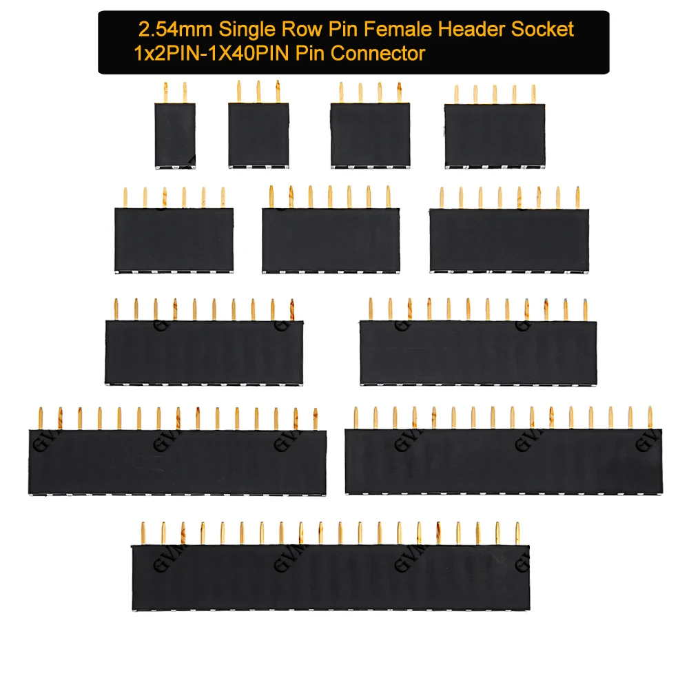 10PCS Pitch 2.54Mm …