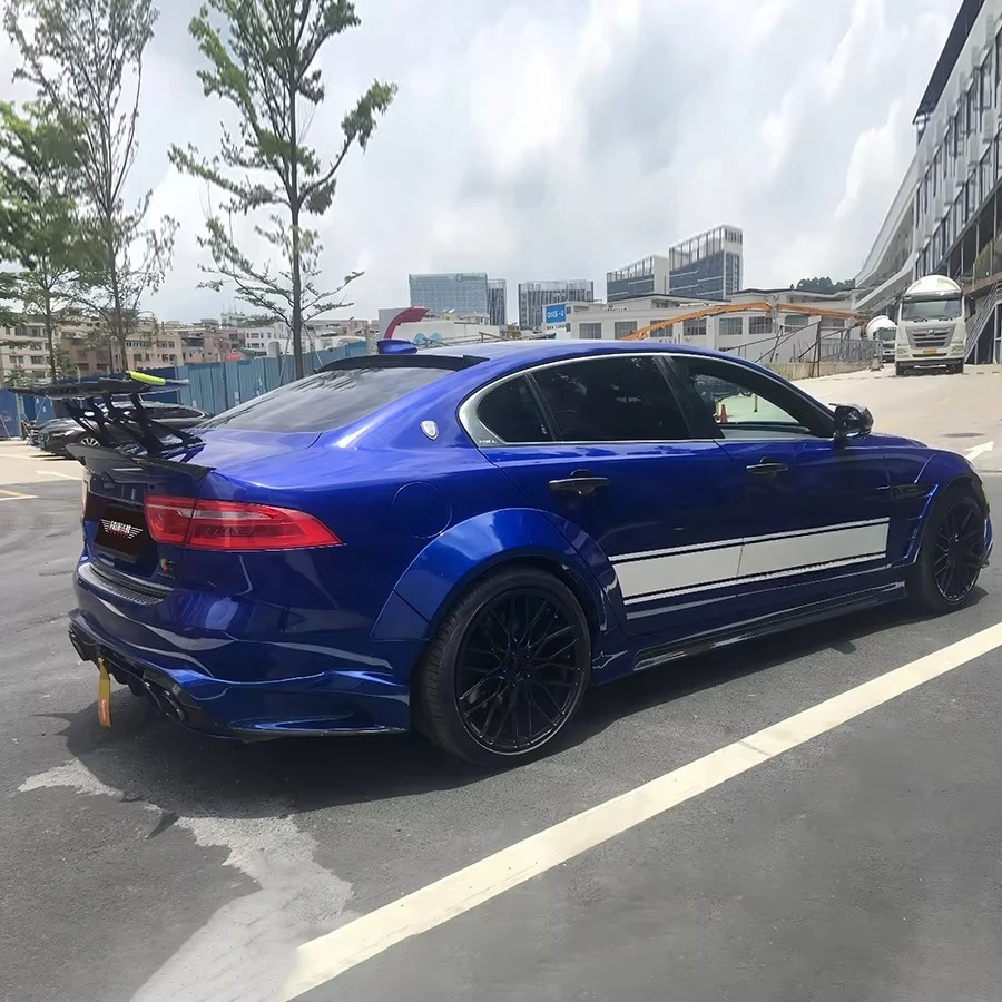 For XE XEL 2015-2019 Car Fenders FRP Material Front Rear Wheel Eyebrow Wide Body Kit Flares for Enhanced Performance Styl 5