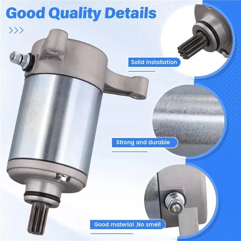 محرك بداية لموديلات ATV Raptor 350 Warrior 12V 91-29-5543, MEY350, ND128000-3762- 1UV-81800-50 4SH-81800-00