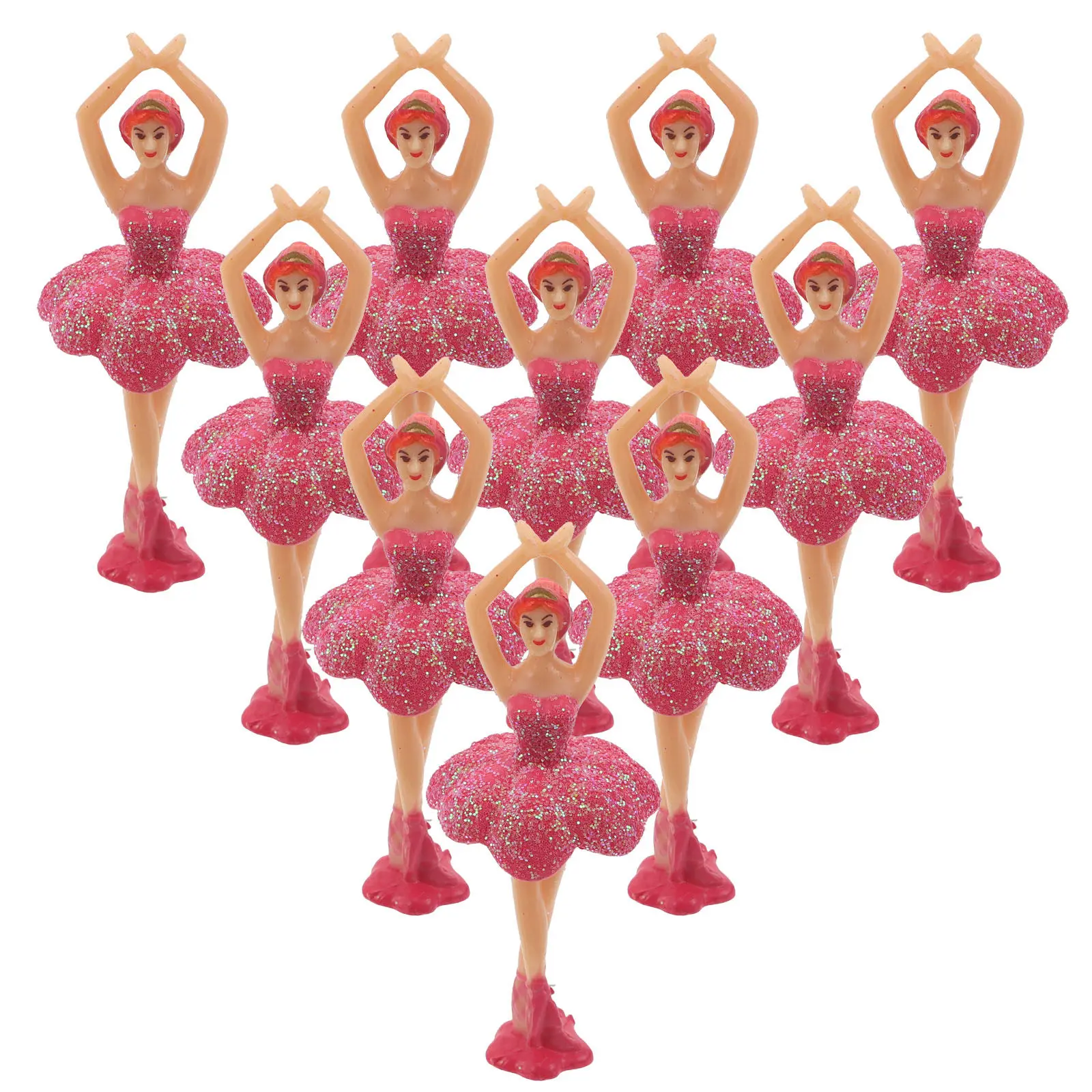 

Набор из 10 элегантных музыкальных шкатулок-балерин, художественно выполненные миниатюрные фигурки для коллекционеров, декор для девичьей комнаты, тематических вечеринок