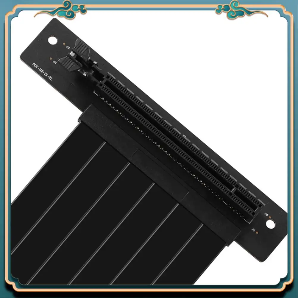 

(Новинка)-Кабель Performancecepci-E 3.0, удлинитель на 90 градусов, высокоскоростной гибкий удлинитель для видеокарты