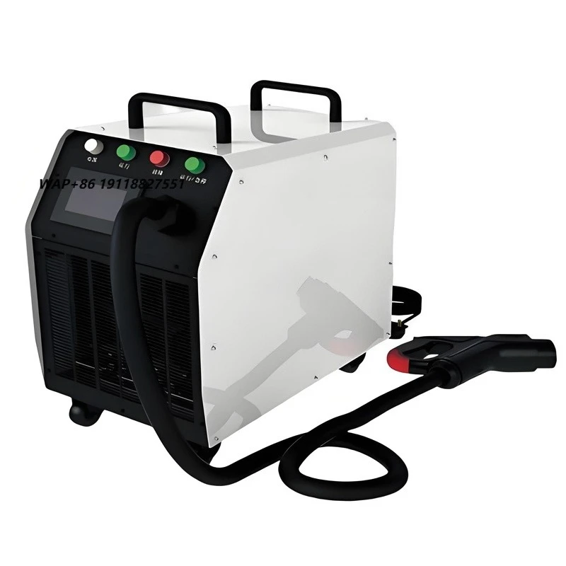 Portable Electric Vehicle Fast Charger with Wheel Design Applicable to Various EVs Like Electric Cars Trucks Buses New Condition