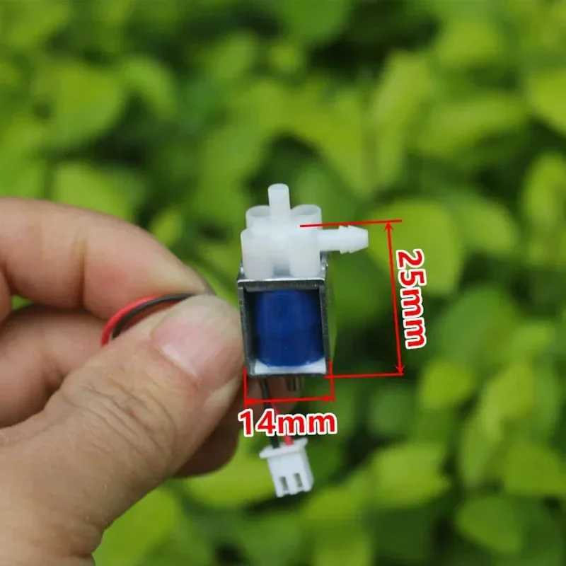 3.7V-5V 6V DC Mini Solenoid Valve NC/NO Air/Water Flow Control for Chemistry Lab Oxygen Equipment