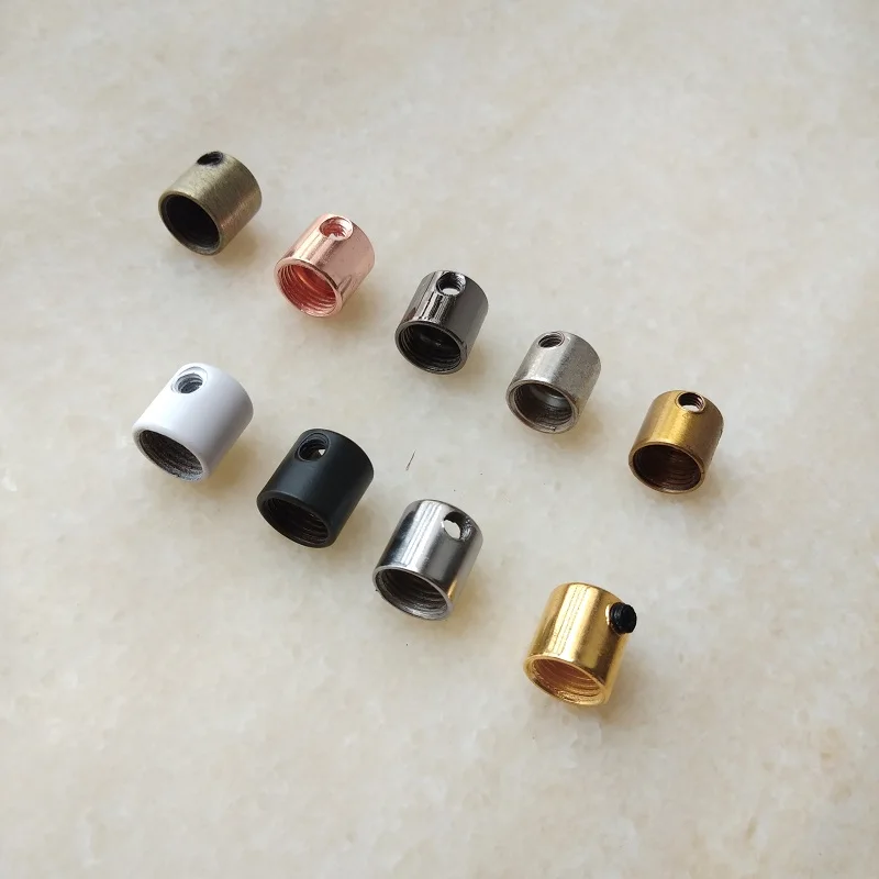 10pcs Chandelier Ceiling Disc Lock Wire Buckle/Red Ancient/Chrome/Gold Pearl/Black Card Wire Buckle Holder DIY Lamp Accessories