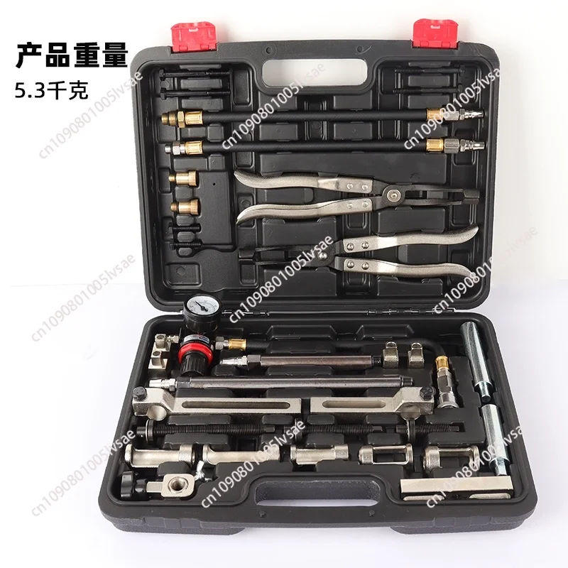 

Valve Spring Compressor Tool Engine Valve Stem Seals Remover Installer Tool for Mercedes-Benz BMW Volvo Toyota Ford VAG