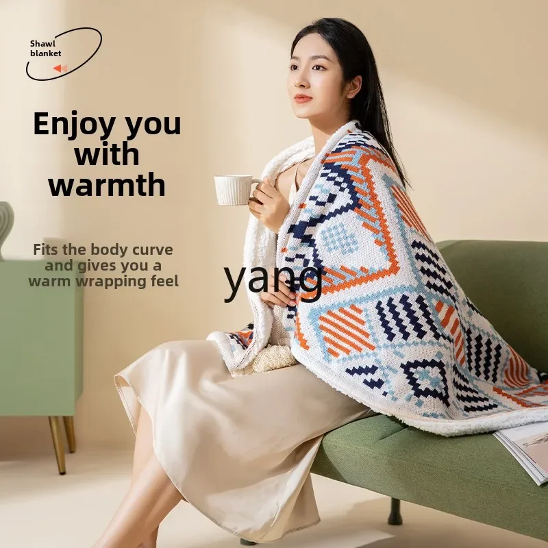 Yjq electric heating warm blanket electric blanket washed heating knee blanket single bedding quilt office