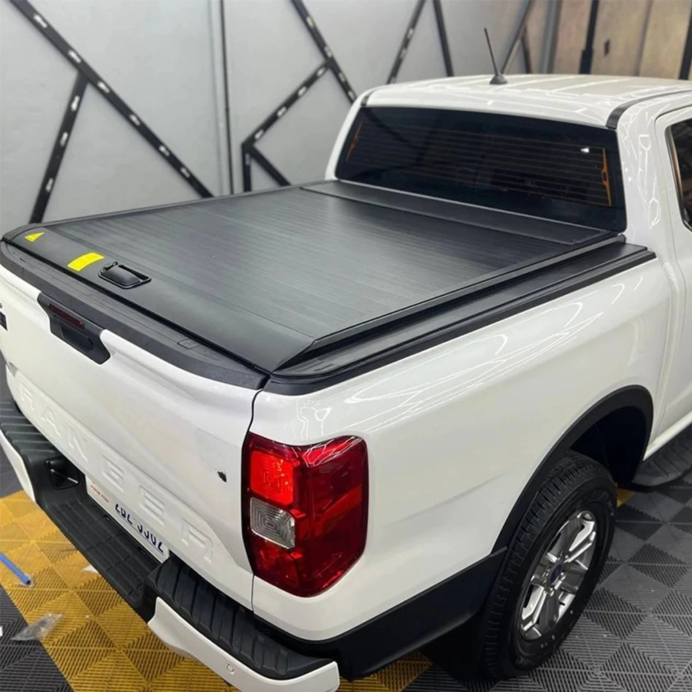 

Roller Lid Aluminum Bed Cover Hand Manual Pickup Hard Tonneau Cover for Chevrolet Colorado 5ft Bed