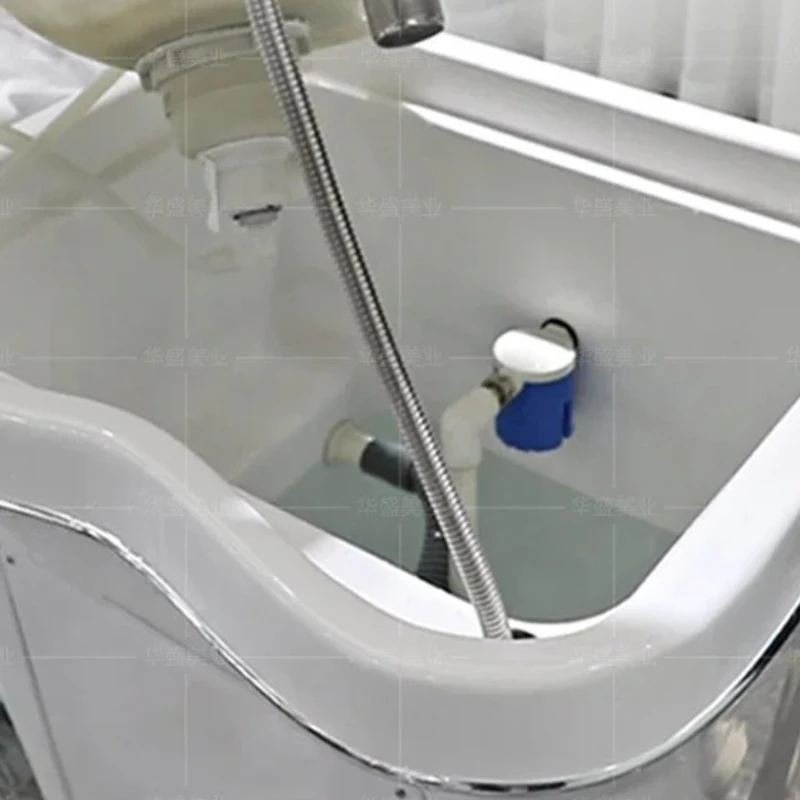 Kursi Pedikur Spa Rambut Jet Air Sirkulasi Air Mudah, Mangkuk Sampo Salon Kecantikan, Mesin Pelanggan Salon Kecantikan Estetika