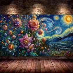 surreal landscape Jewel Garden Abstract Art diy Diamond Painting New Large Size Mosaic Embroidery Cross Stitch Kits for decor