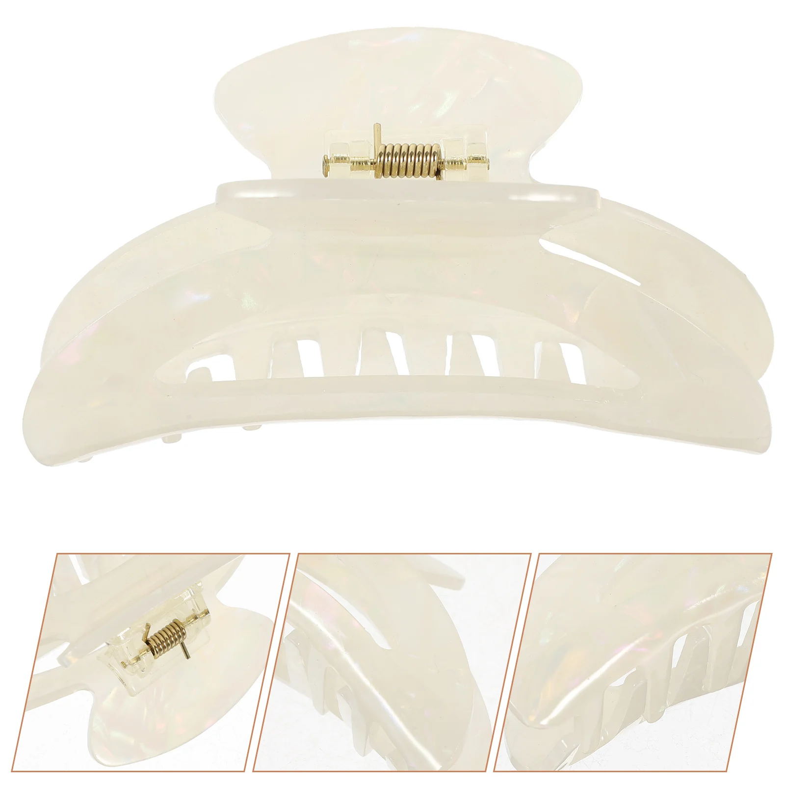 

Джамбо-когти для толстых мраморных текстурированных заколок, женские большие зажимы для волос, стильные элегантные аксессуары, вечерние банкетные для вьющихся волос