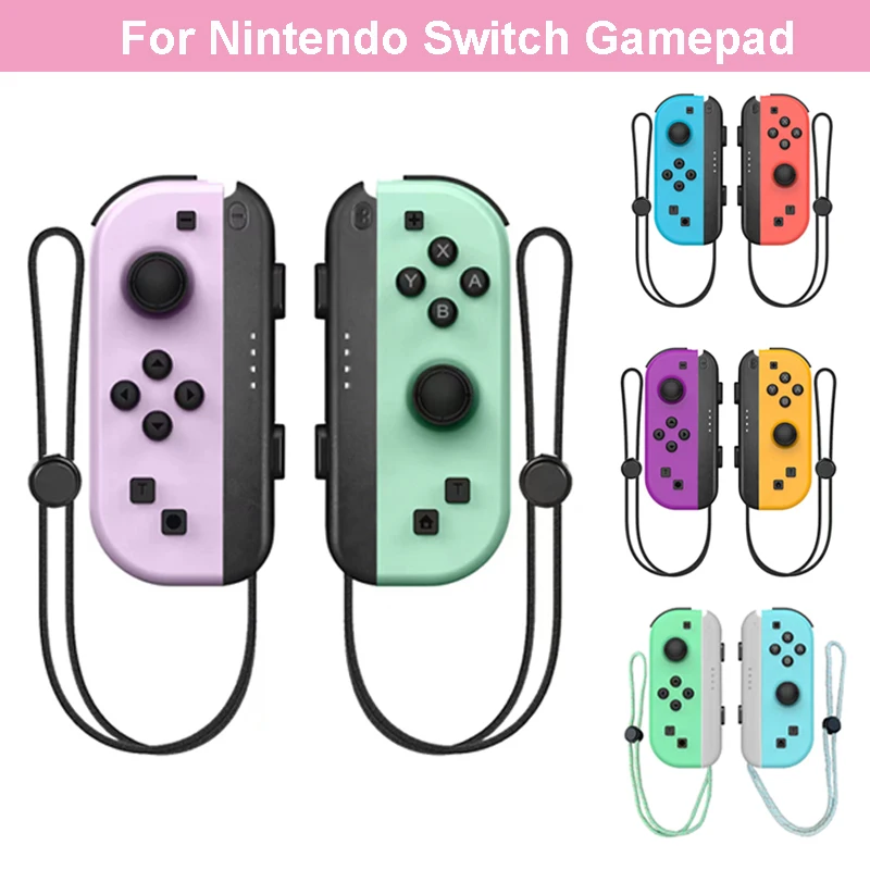 JoyPad Controller For Nintend Switch Wireless Gamepad Dual Vibration Multiple Colors Joycons Switch Controllers With Bluetooth