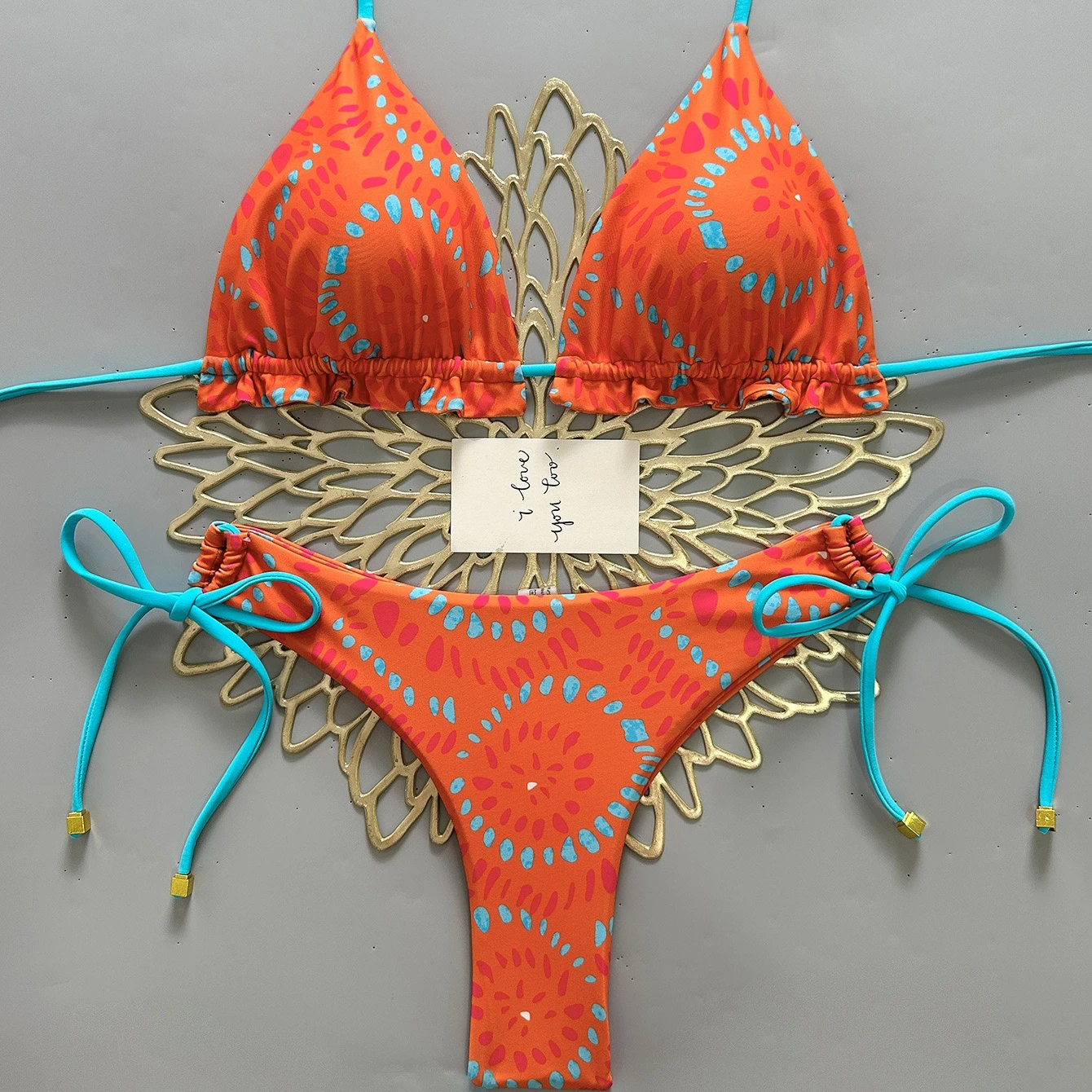 

Micro Bikinis 2026 Push Up Women Swimsuits Sexy Swimwear Brazilian Bikini Set Thong Biquini Print Swimsuit Beachwear Vacation