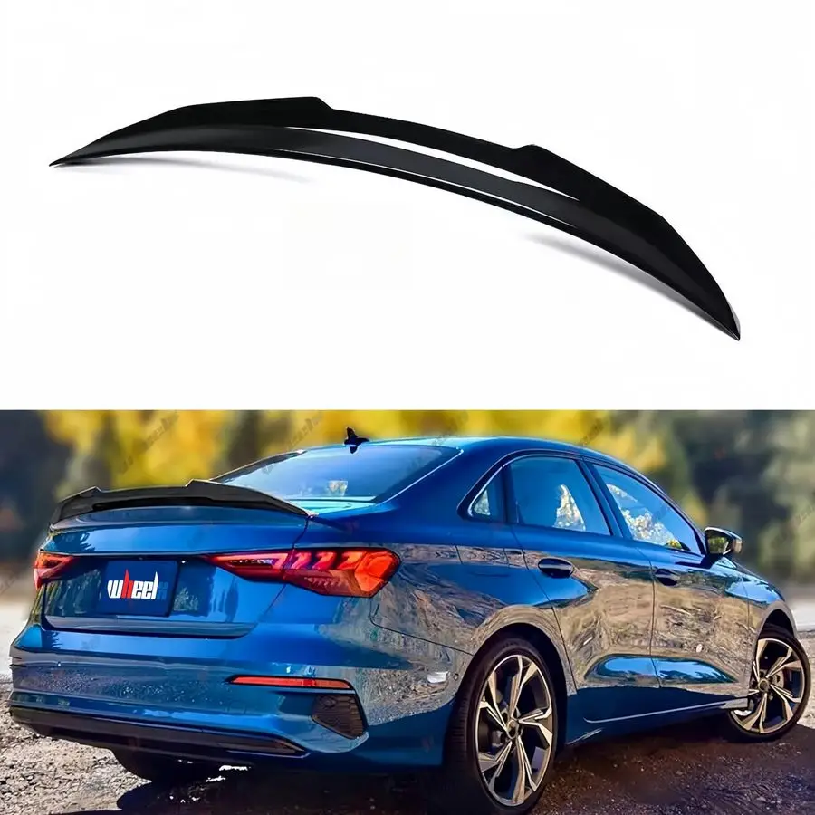 

Trunk Spoiler Compatible with 20142020 Audi A3 S3 RS3, High Kick PSM Style Duckbill Spoiler Fits for 1420 Sedan, Exterior Spoile