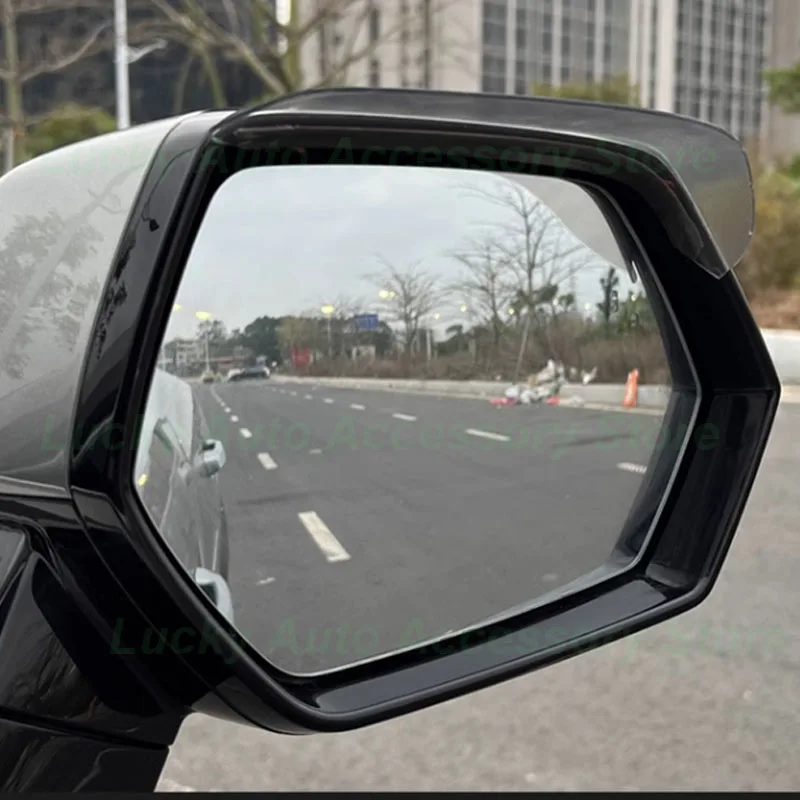 Car Rearview Mirror Rain Eyebrow for Great Wall Haval Dargo 2th PHEV 2023 Car Rainproof Protective Frame Exterior Accessories