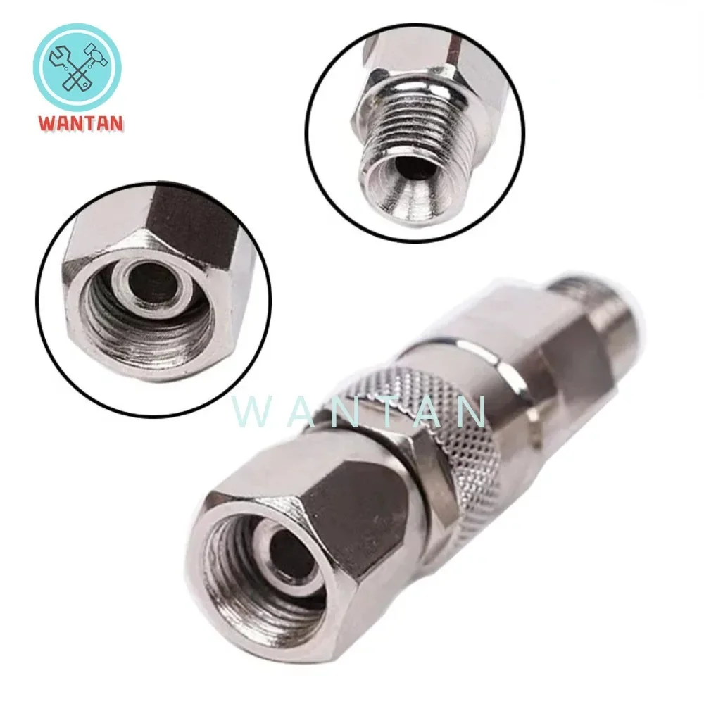 Hose Swivel Joint  360 Degree 1/4 Inch Stainless Steel Airless High Pressure for Spray Airless Hose Pipe Connector