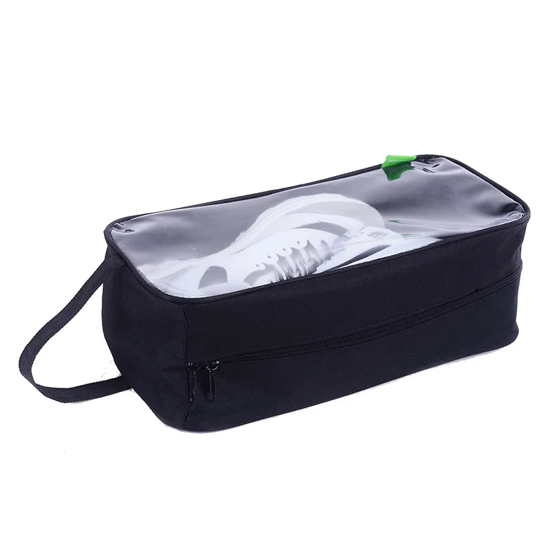 Portable Waterproof Travel Shoes Bag Breathable Organizer Gym Training Yoga Basketball Football Shoes Transparent Storage Bag