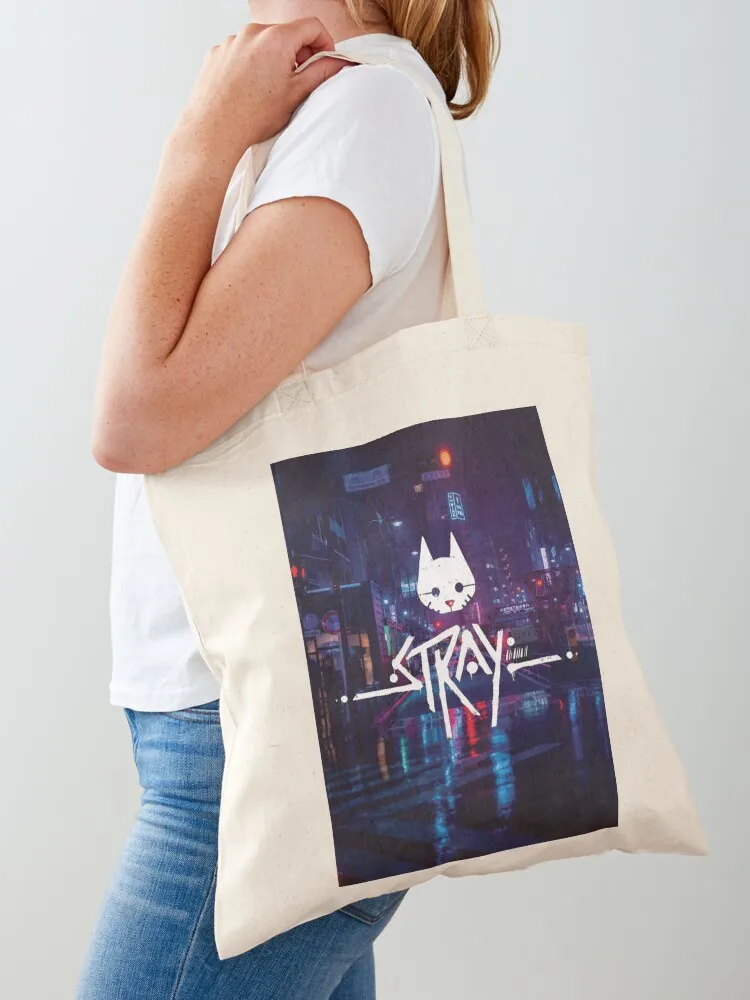 

stray logo essential Tote Bag free delivery bags Fabric bag tote bag canvas for beach