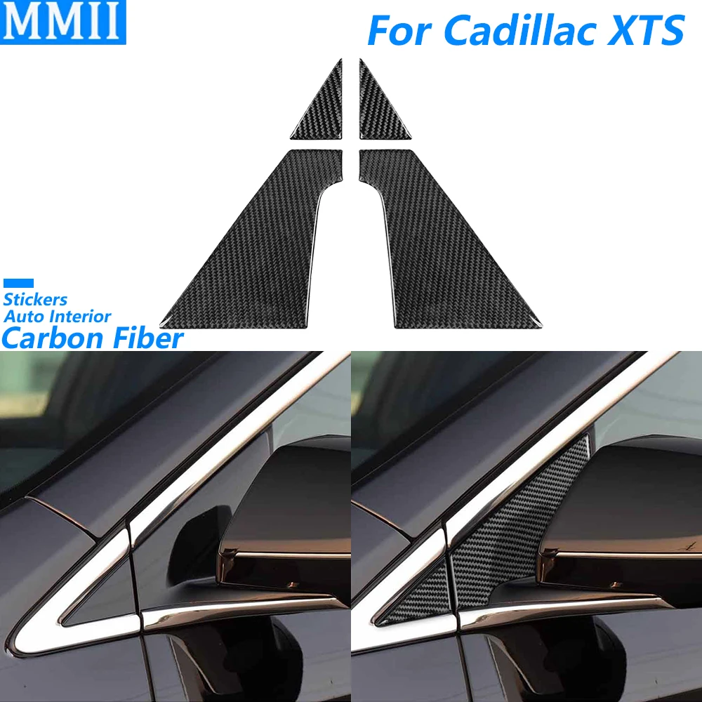 

Для Cadillac XTS 2013-2019 настоящее углеродное волокно, внешняя дверная панель, декоративная крышка, автомобильные аксессуары, наклейка для украшения