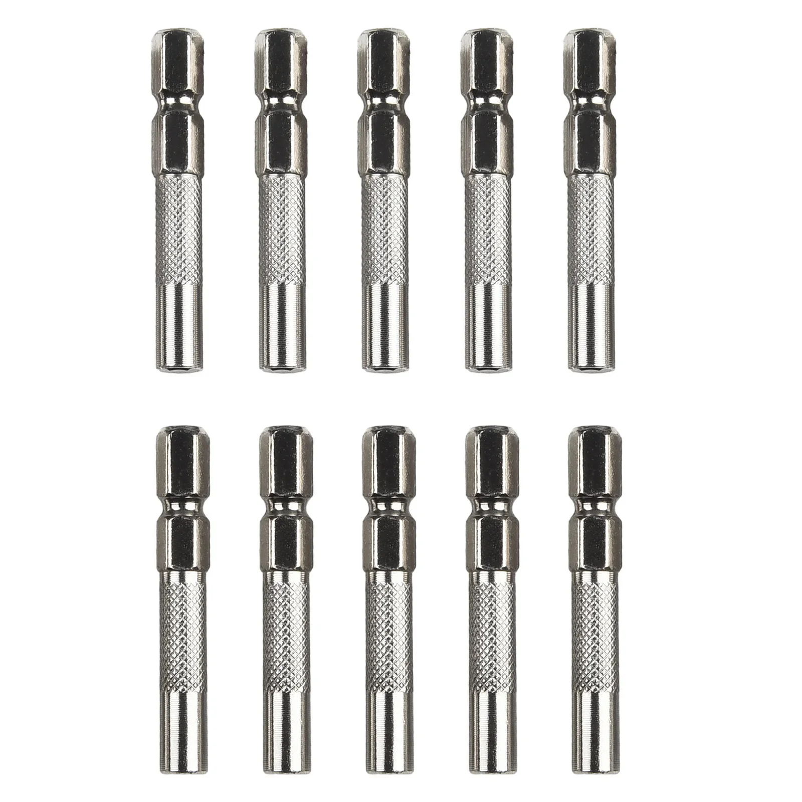 10pcs 6.35mm Insert Bit Adapter To 4mm Electric Screwdriver Socket Holder Bit Adapter Magnetic Holder Tools Accessories