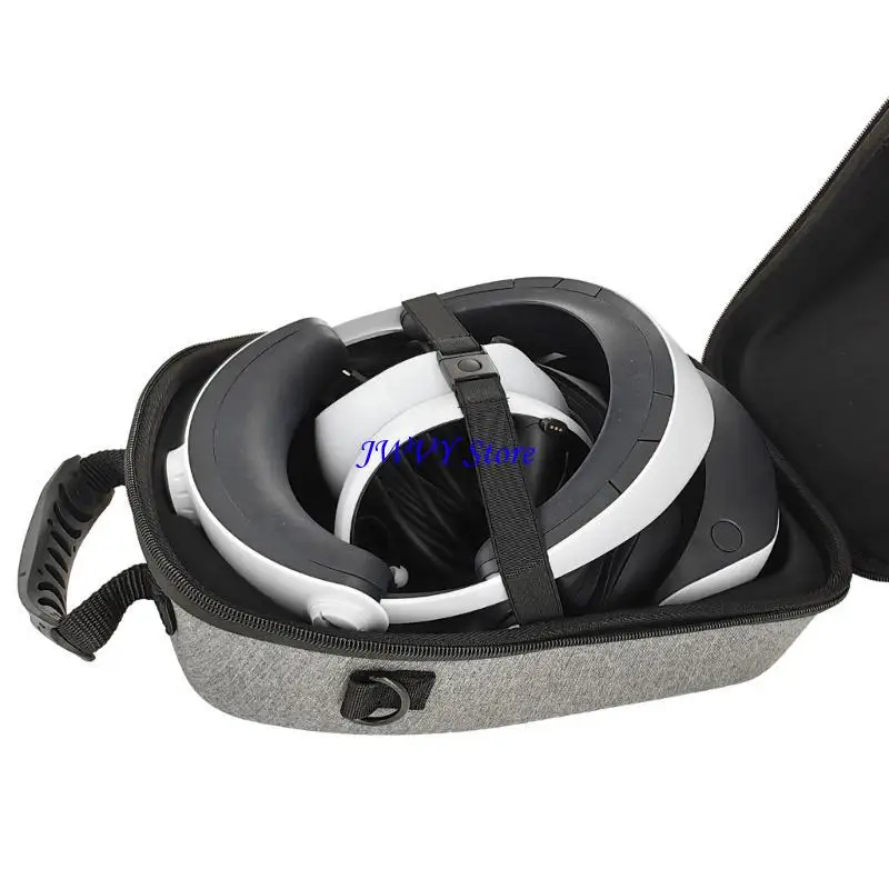 573A Small Traveling EVA-Carrying Case Box for PS VR2 Headset Storage Bags Box
