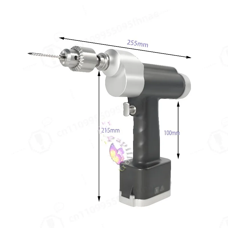 Dual Cannulated Drill Hollow Drill Trauma Surgery Power Bone Drill Veterinary Orthopedic Surgical Instrument Removable