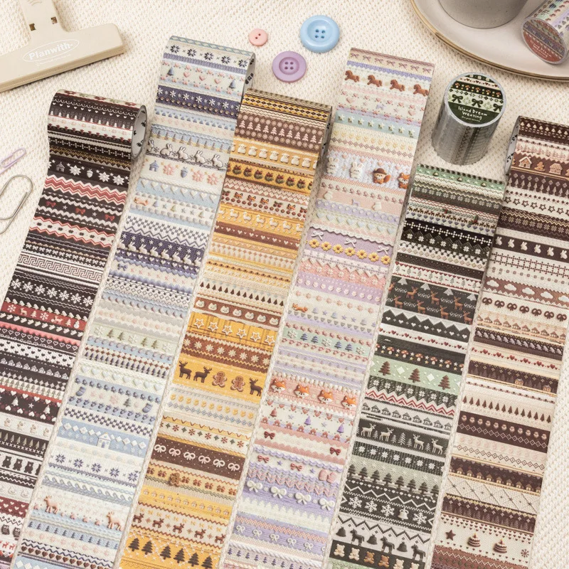 1pcs DIY Decoration Adhesive Tapes Japanese  sticker Island Dream Island Dream Weaving Washi Tapes Masking  stickers stationery