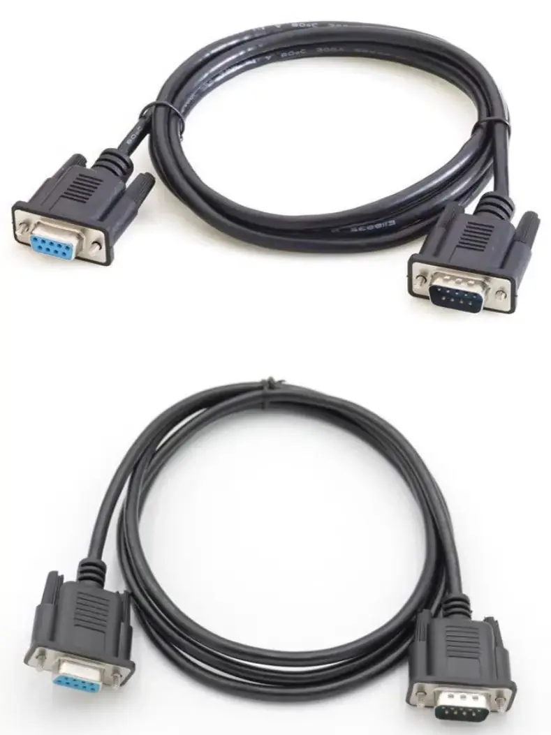 

Db9 Serial port Line Rs232 cable Connecting Line Adapter Male To Male female cross Data Line Extension Cable 0.5m 1m 3m 5m 10M