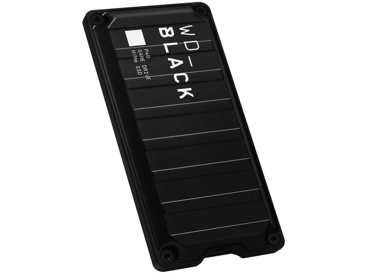 Western Digital-WD Black P40 Disque SSD externe portable, USB 3.2, 2 To, Isabel 2x2, Type-C, Game Drive, SSD, Compatible