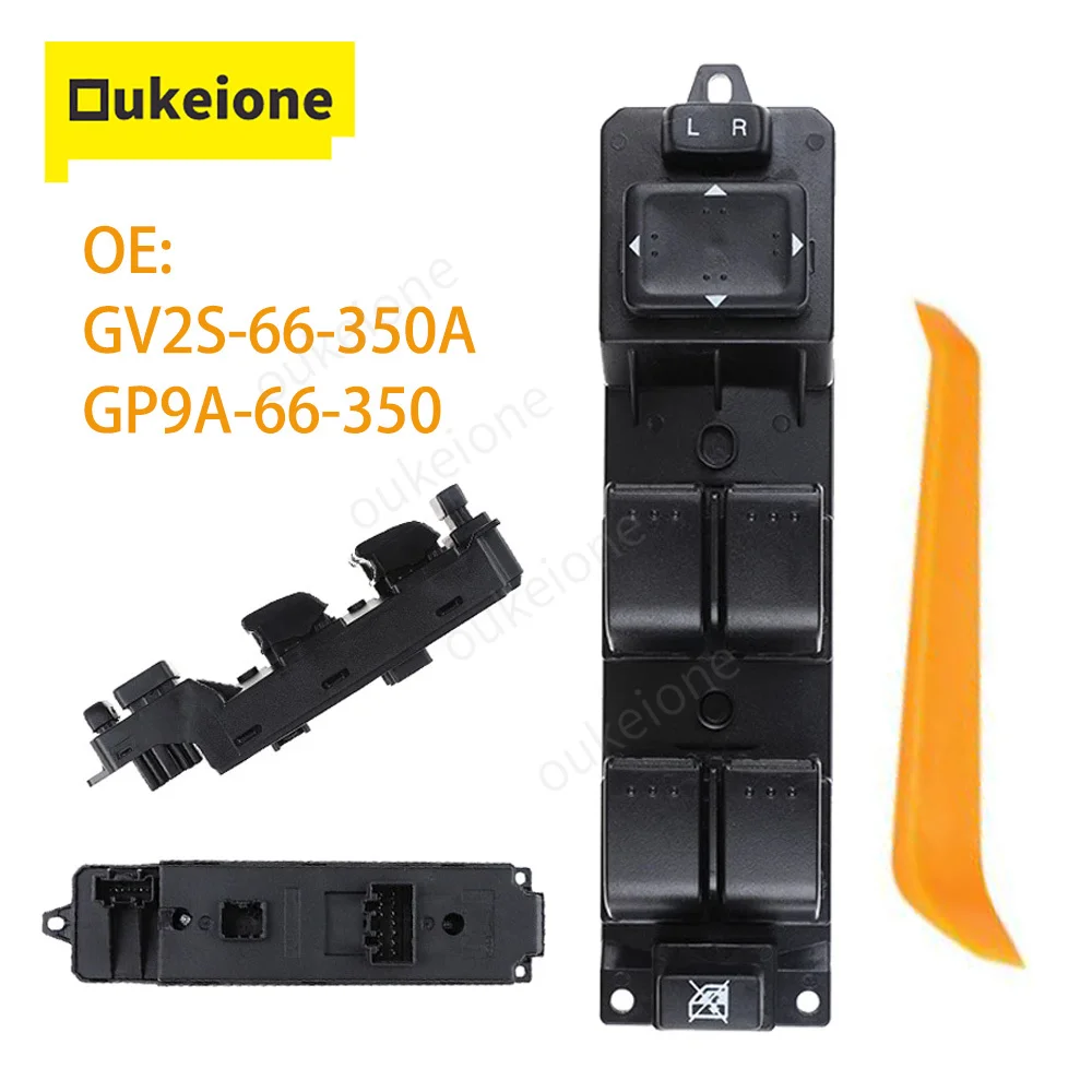 

GV2S-66-350A GP9A-66-350 for Mazda 6 2005 2006 2007 LHD Electric Master Power Window Control Switch Glass Lifter Button