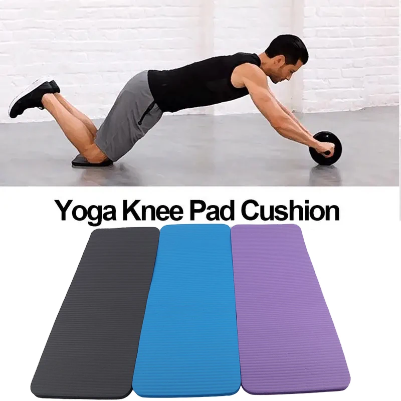 1.5cm Thick Yoga Knee Pad Non-slip Foam Yoga Pads Fitness Pilate Mat Workout Sport Plank Cushion Gym Equipment 60x25cm Yoga Mats