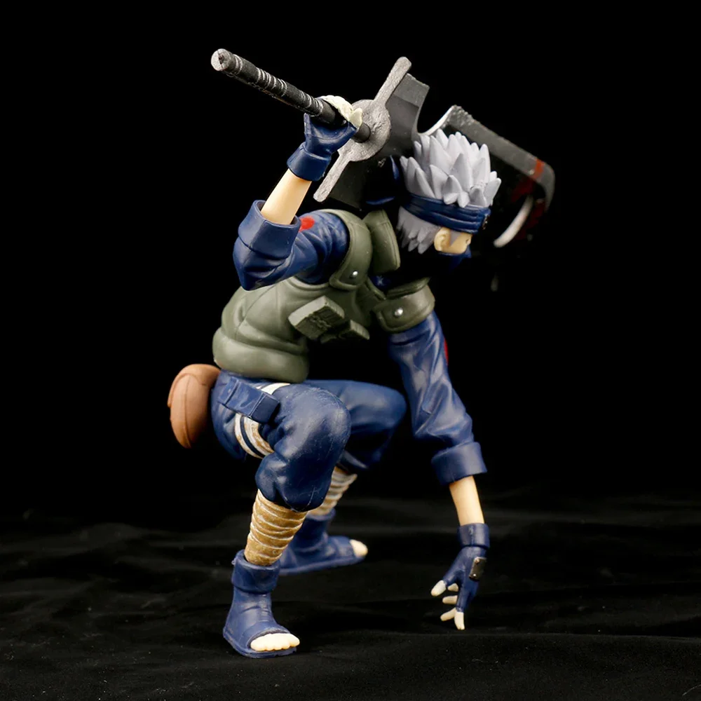 Naruto Hatake Kakashi Anime Figures NARUTO Accessories Action Figure Model Doll Cartoon Kids Children Toys Cool Birthday Gifts