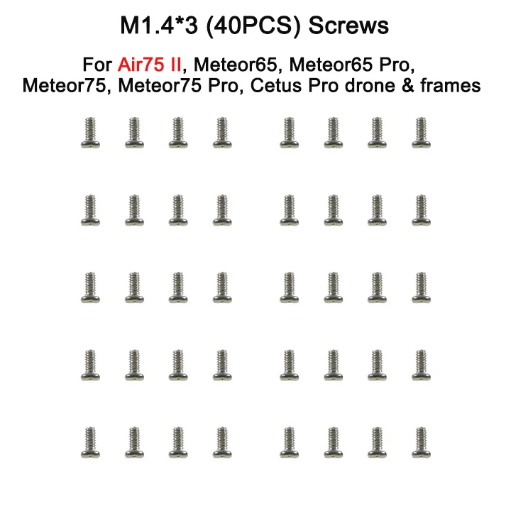 M1.4x3 screw