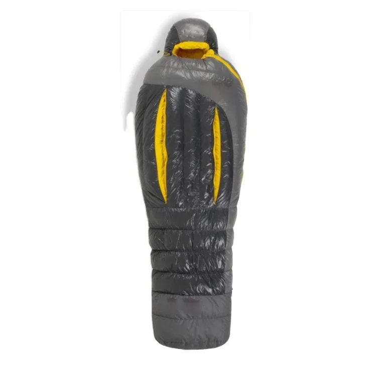 Hot Sale Luxury Waterproof Windproof 800 Fill Nylon Goose Down Customized Portable Sleeping Bag