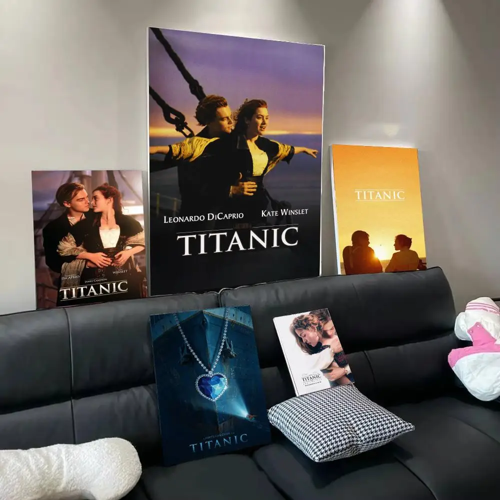 Movie T-Titanic Poster Modern  Wall Art Aesthetic Minimalist Bedroom Decor Cafe Home Gift