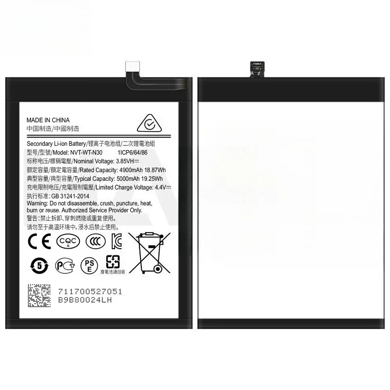 بطارية لأجهزة سامسونج جالاكسي A22 5G A226B F42 5G A14 5G N30 N21 A10S A20S A2070 Honor Holly 2 Plus A03 Core SM-A032F