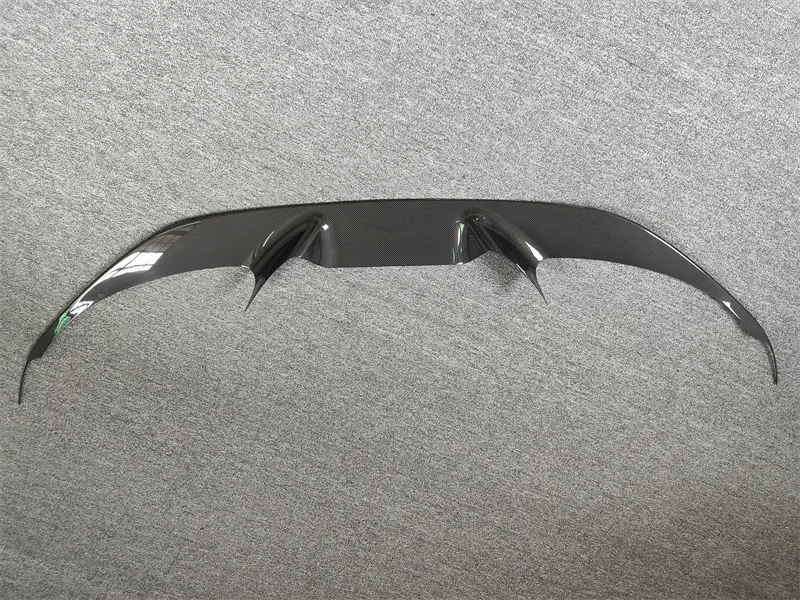 Used for Ferrari F8 Tributo Spider genuine carbon fiber front bumper splitter cover lip body kit