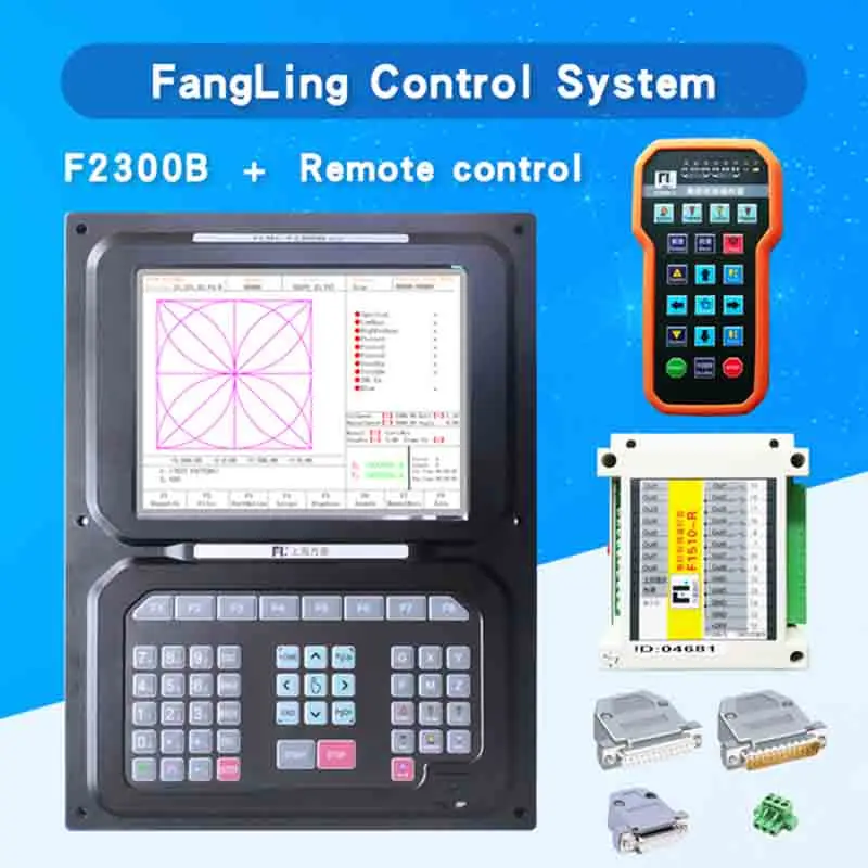 

F2300B/BT V5.0 10.4 inch LCD Remote control 2 Axis Linkage CNC Control System for CNC Flame and CNC Plasma Cutting Machine