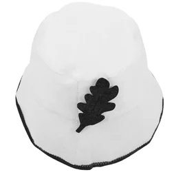 Felt Shower Cap Sauna Supply Bonnet for Men Hat Bath Has Women Supplies Household