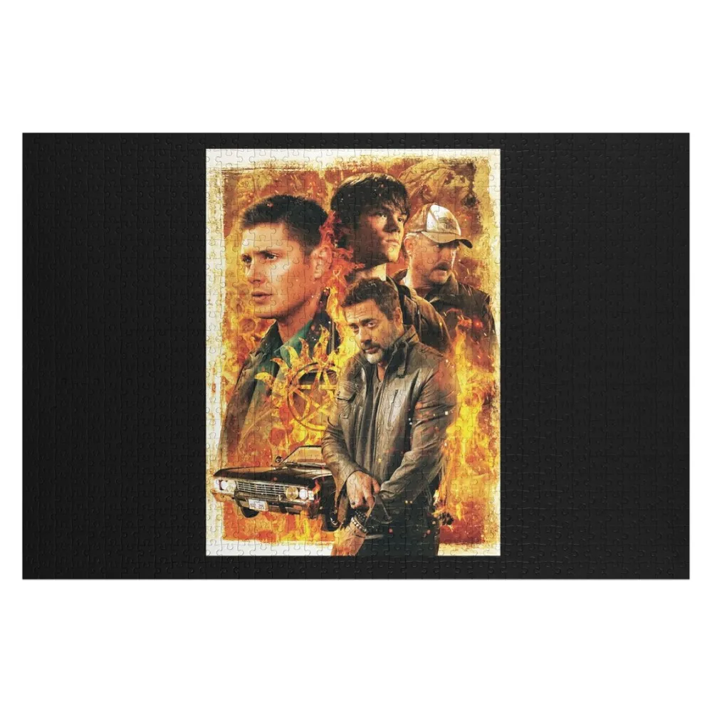 

Supernatural Family Jigsaw Puzzle Custom Gift Custom Child Gift Puzzle