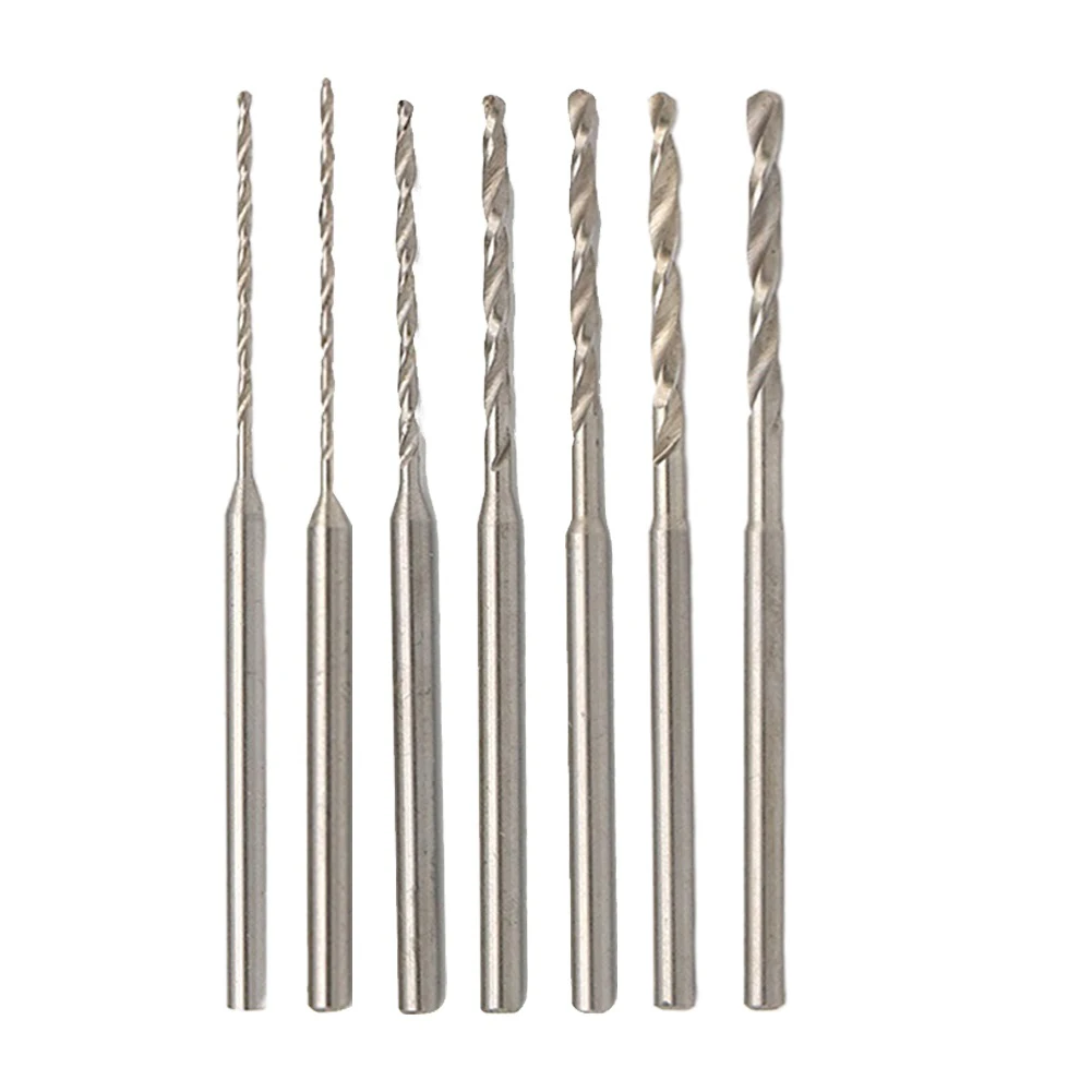 

Brand New Drill Bit 7Pcs Set Accurate Drill Bit Efficient Mini Drill Bits For Jewelry Plastic Power Tools Precise