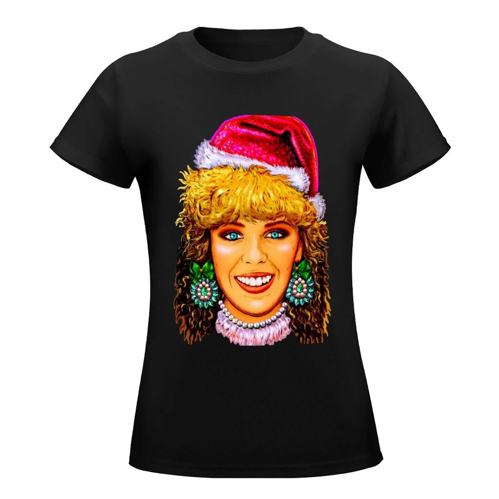 XMAS KYLIE T-Shirt Blouse vintage clothes tees designer clothes Women luxury