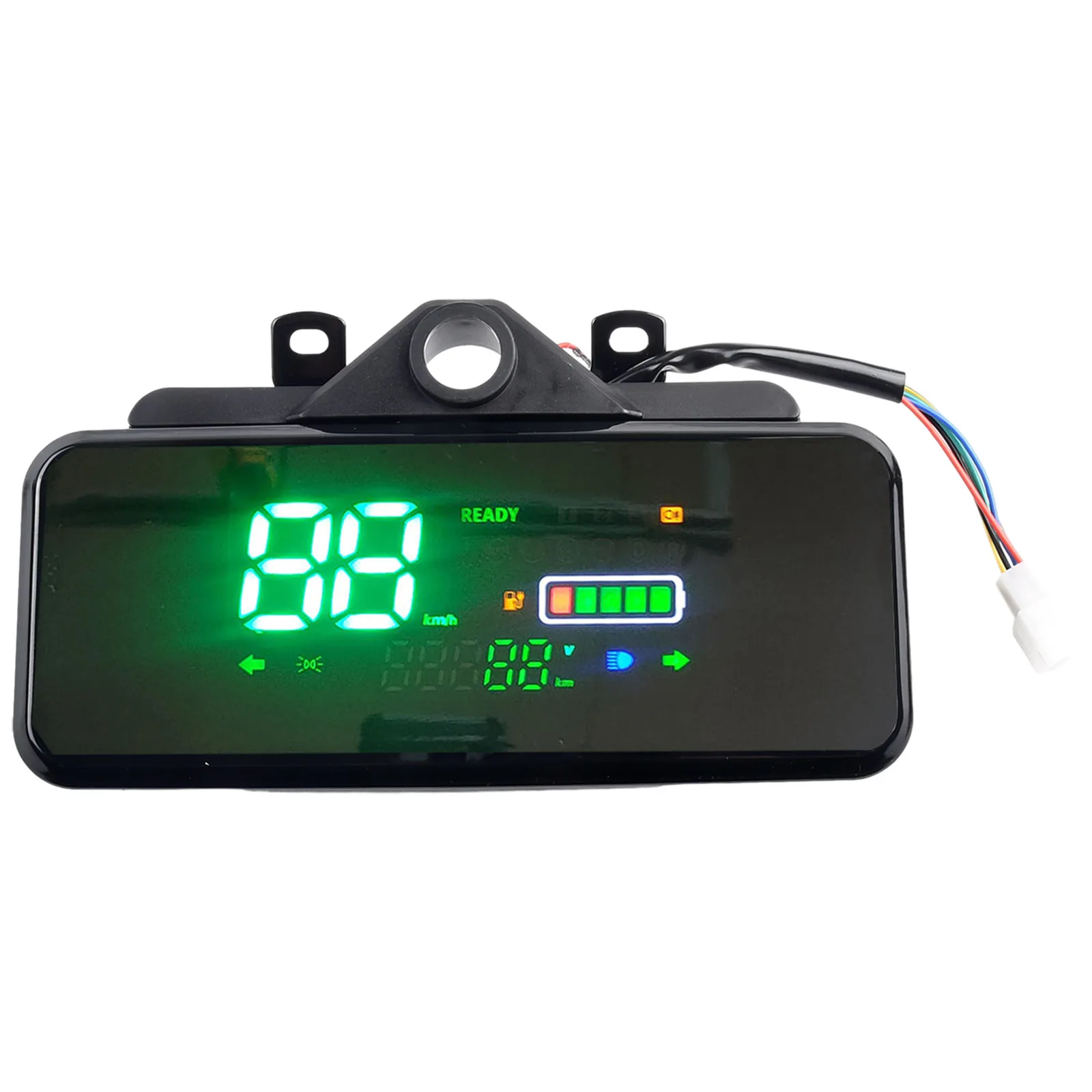 Motor Controller Display 48V-72V Colorful LCD Display Meter Control Panel Replacement E-Bike Electric Accessories 6PIN Interface