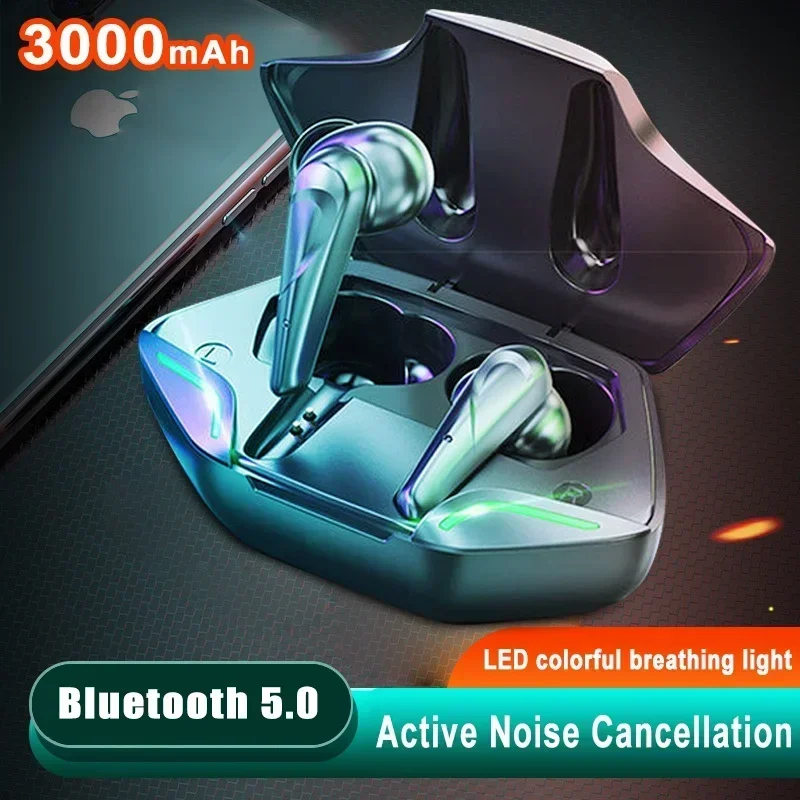 

НОВЫЕ беспроводные наушники X15pro TWS, игровые Bluetooth-наушники с микрофоном, шумоподавлением, высококачественные басовые наушники