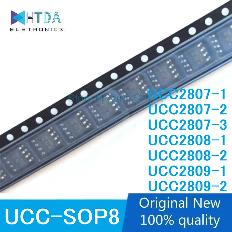 5pcs/lot UCC2807-1 2807-1 UCC2807-2 2807-2 UCC2807-3 2807-3 UCC2808-1 2808-1 UCC2808-2 2808-2 2809-1 UCC2809-2 SOP8 In Stock