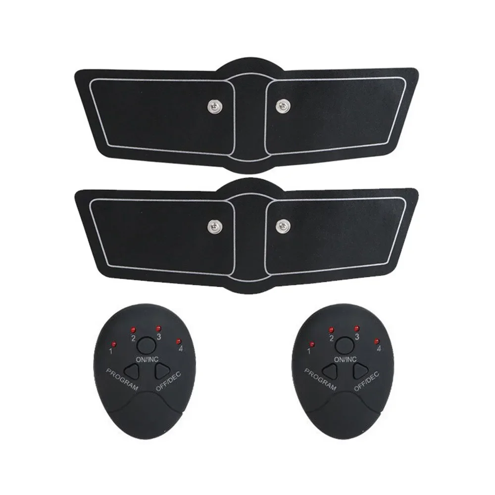 

EMS ABS Stimulator Hip Trainer Abdominal Exercise Fitness Body Slimming Massager Stickers Weight Loss Massager Muscle Stimulator
