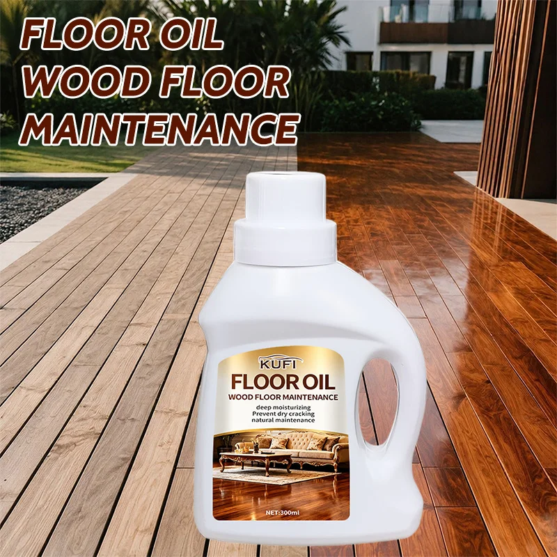 300ml Wood Polish Protector Wax, renew Floors Wardrobes, Deepen Color Boost Gloss Durability for All Wooden Furniture