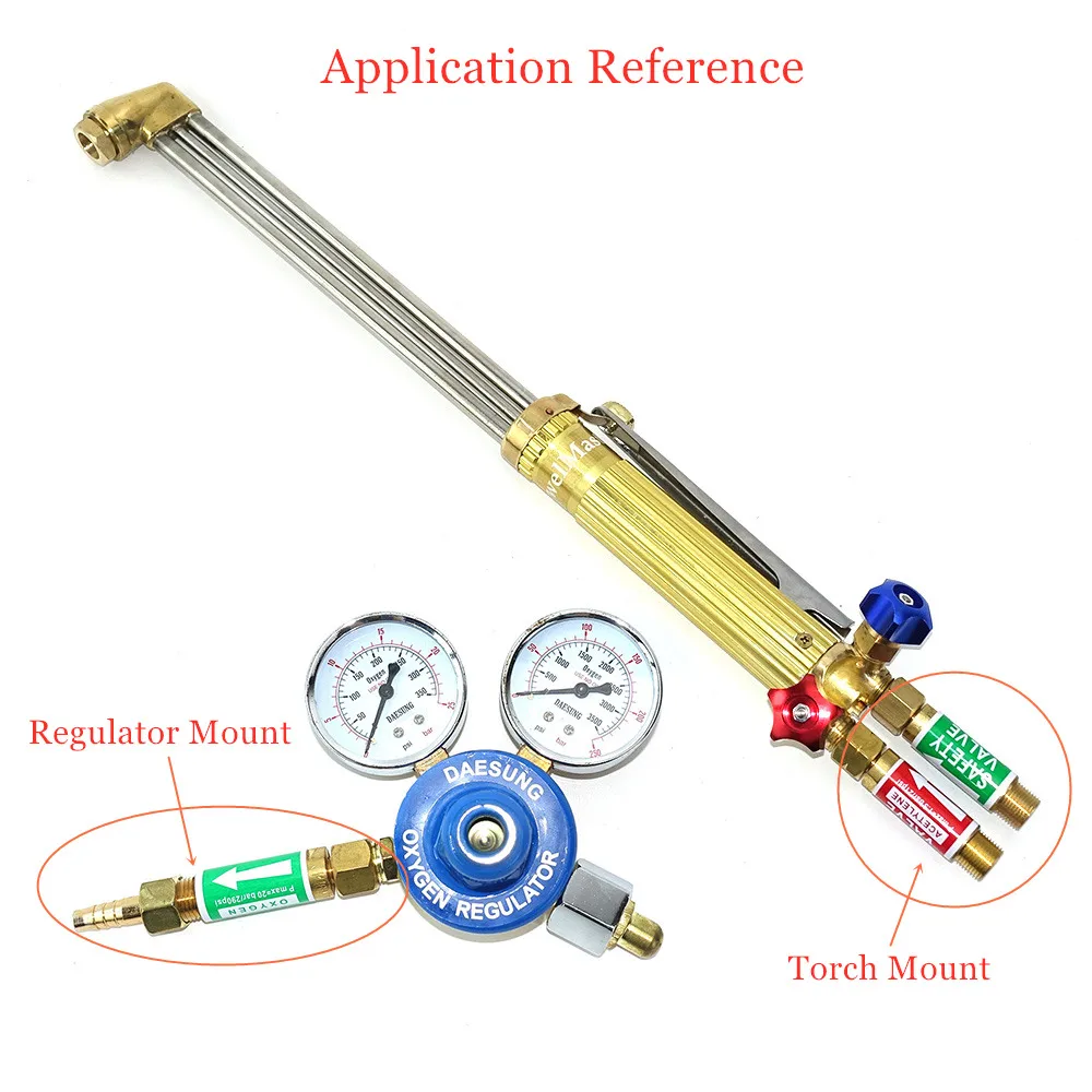Fiamma Buster Di Saldatura e Taglio di Ossigeno Acetilene Propano Carburante Gas Naturale 9/16 \